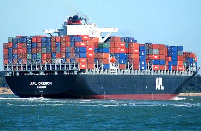 Shipment at port